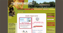 Desktop Screenshot of lepianmedoc.fr